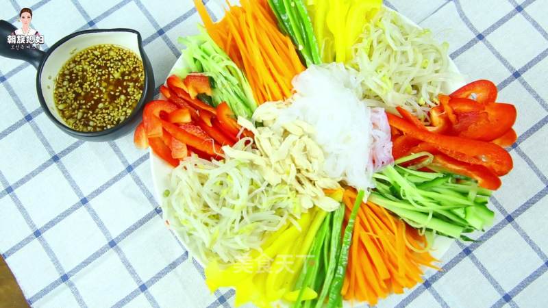 Korean-style Konjac Chicken Shredded Cold Dish recipe