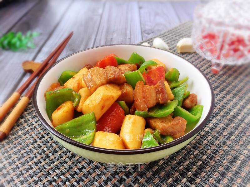 Yam Pork recipe