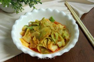 Cabbage with Tomato Sauce recipe
