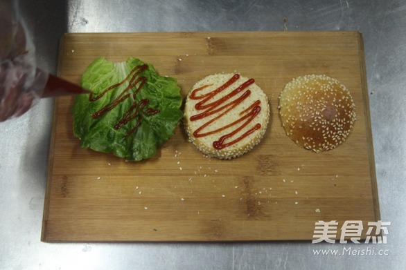 Whole Wheat Pork Chop Burger recipe