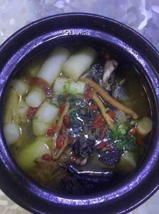 Yam Silkie Soup