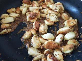 Fried Garlic with Cumin recipe