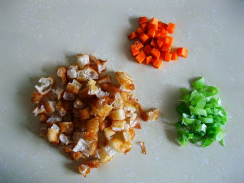 Fried Rice with Fritters recipe