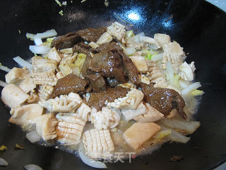 Braised Chinese Cabbage with Shenxian Tofu recipe