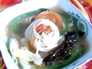 Boiled Chinese Cabbage Dan Dan Noodles recipe