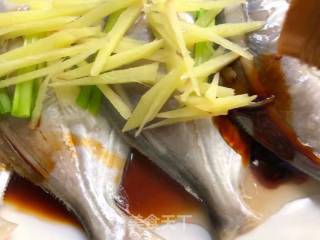 Steamed White Pomfret recipe