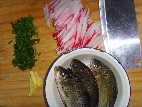 Braised Carp and Carrot Soup recipe