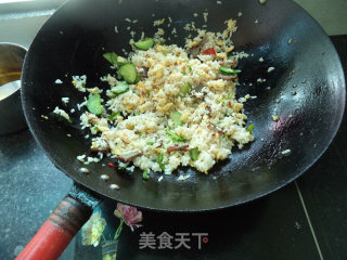 Fried Rice with Cucumber Char Siew recipe