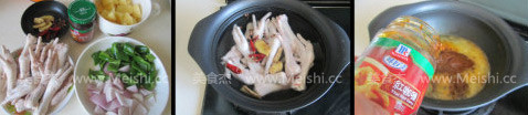 Curry Chicken Feet recipe