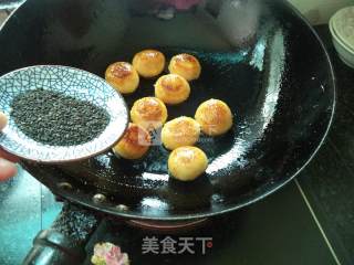 Black Sesame Glutinous Rice Cake recipe