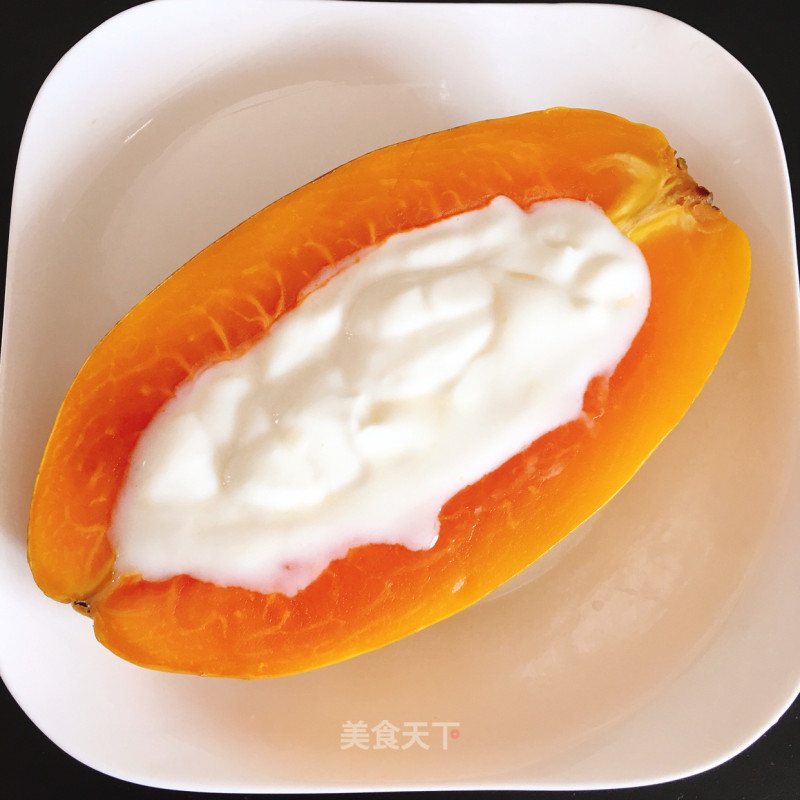 Yogurt Papaya recipe