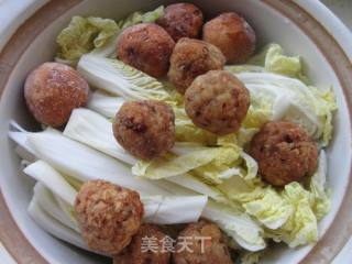 Baby Vegetable Lotus Root Meatball Soup recipe