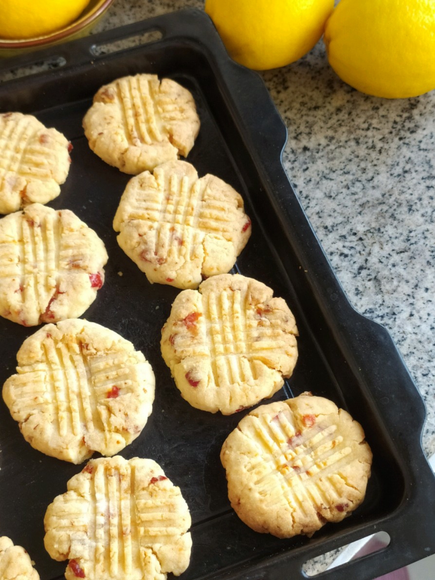 Cranberry Lemon Cookies recipe