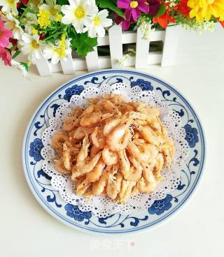 Fried Small River Prawns recipe