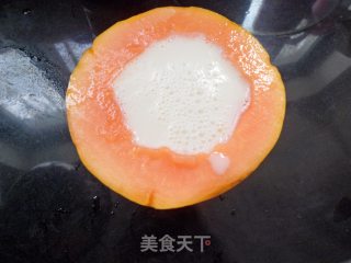 【summer Cold Dishes】papaya Milk Jelly recipe