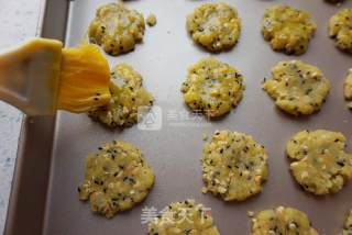 #aca烤明星大赛#peanut Sesame Crisp recipe