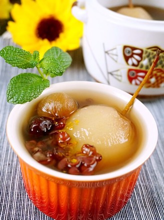 Red Date Honey Pear Soup recipe