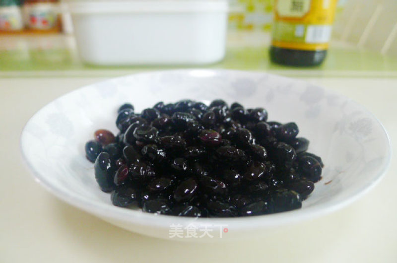 Vinegar Soaked Black Beans recipe