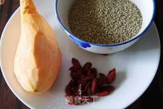 Black Millet Porridge with Sweet Potatoes and Wolfberry recipe