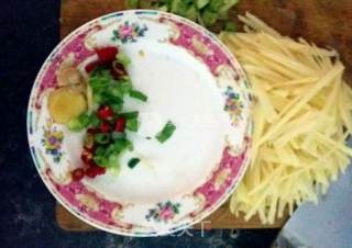 Hot and Sour Potato Shreds recipe