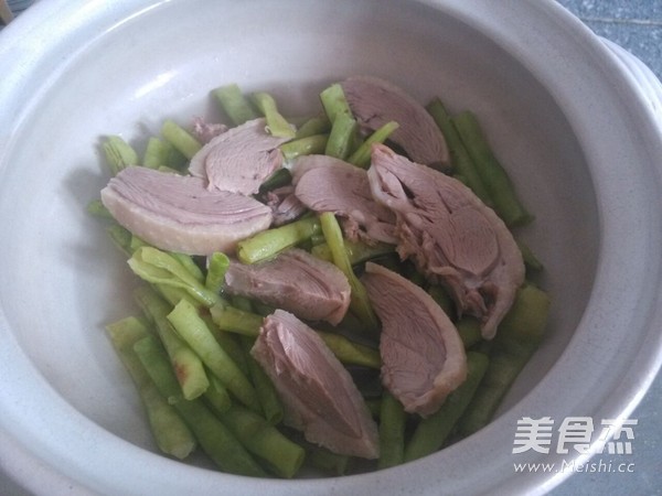 Salted Duck Beans recipe