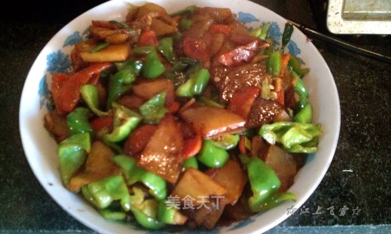 Green Pepper Potato Chips recipe
