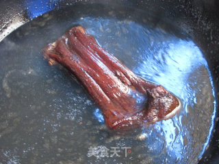 Fried Fresh Bamboo Shoots with Bacon recipe