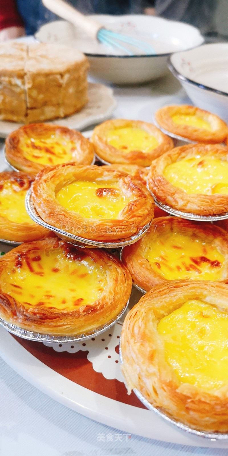 Brushed Egg Tart recipe