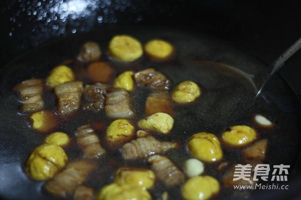 Braised Pork with Chestnuts recipe