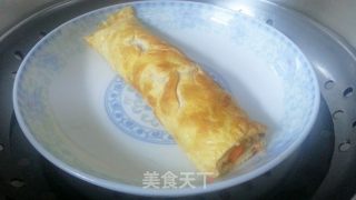 Mushroom Pork Egg Roll recipe