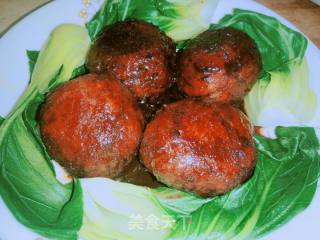 Meat Ball with Soy Sauce recipe