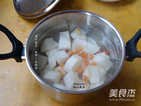 Carrot Fish Soup recipe