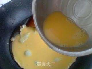 Green Pepper Scrambled Eggs and Vermicelli recipe