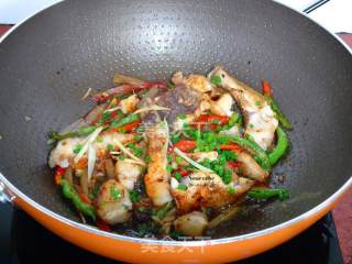 Fried Fish with Sour Bamboo Shoots recipe