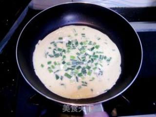 Pan-fried Glutinous Rice Omelette recipe