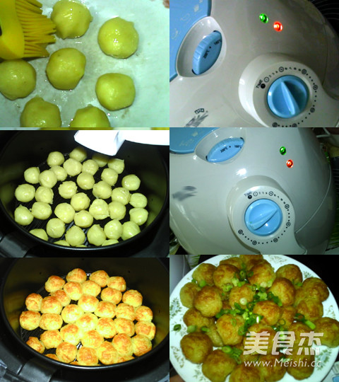 Air Fryer Version Fried Potato Balls recipe