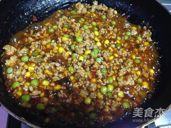 Fish-flavored Minced Pork and Mashed Potatoes recipe
