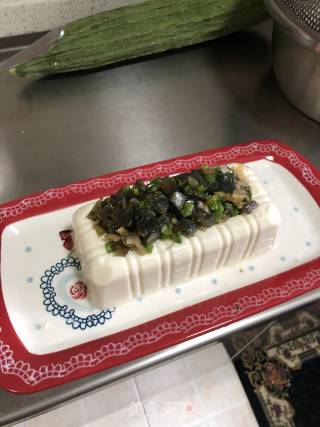 Chilled Preserved Egg Tofu recipe