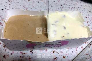 Chocolate Two-color Cake recipe