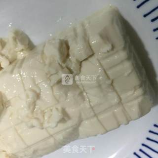 Steamed Tofu with Bacon recipe