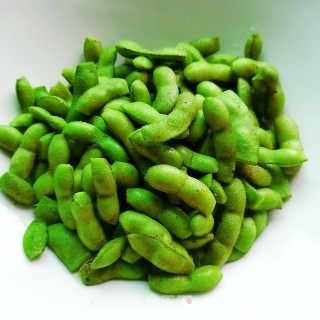 Spicy Fried Edamame recipe