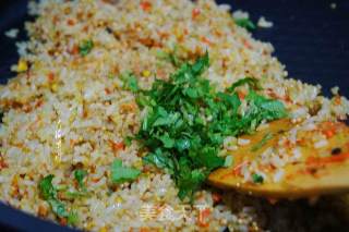 Fried Fish Roe Rice recipe