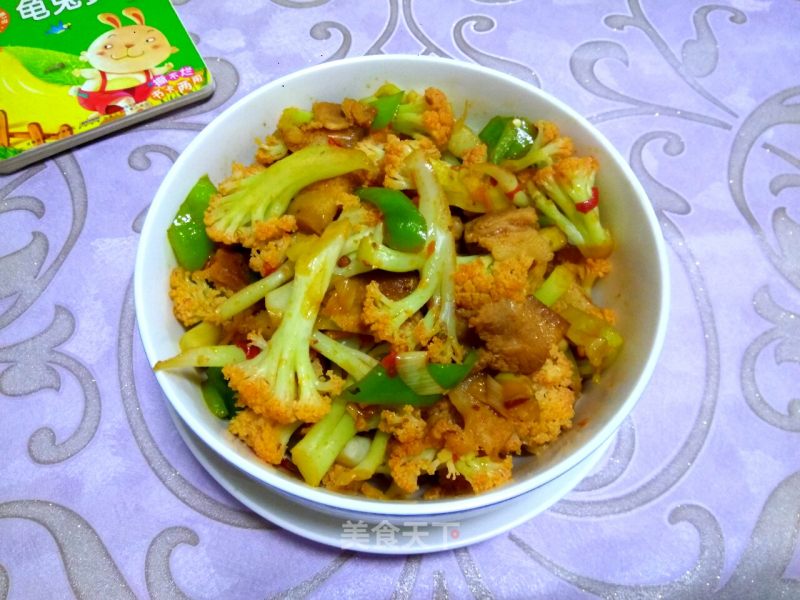 #御寒美食# Dry Pot Cauliflower recipe