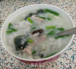 Congee with Preserved Egg and Lean Meat recipe