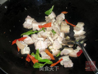 Stir-fried Pork Belly with Bamboo Shoots recipe