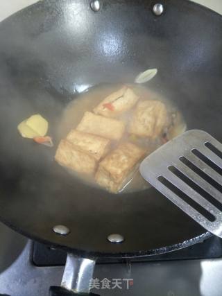 Tofu Stuffed in Golden Soup recipe