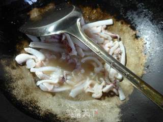 Fried Squid with Pickled Vegetables and Rice White recipe