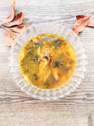 Seaweed Yellow Fish Soup recipe