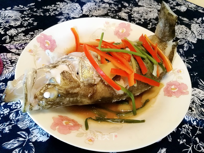 Steamed Mandarin Fish recipe