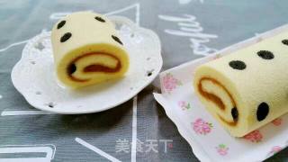 #四session Baking Contest and It's Love Eating Festival# Loquat Jam Wave Point Cake Roll recipe